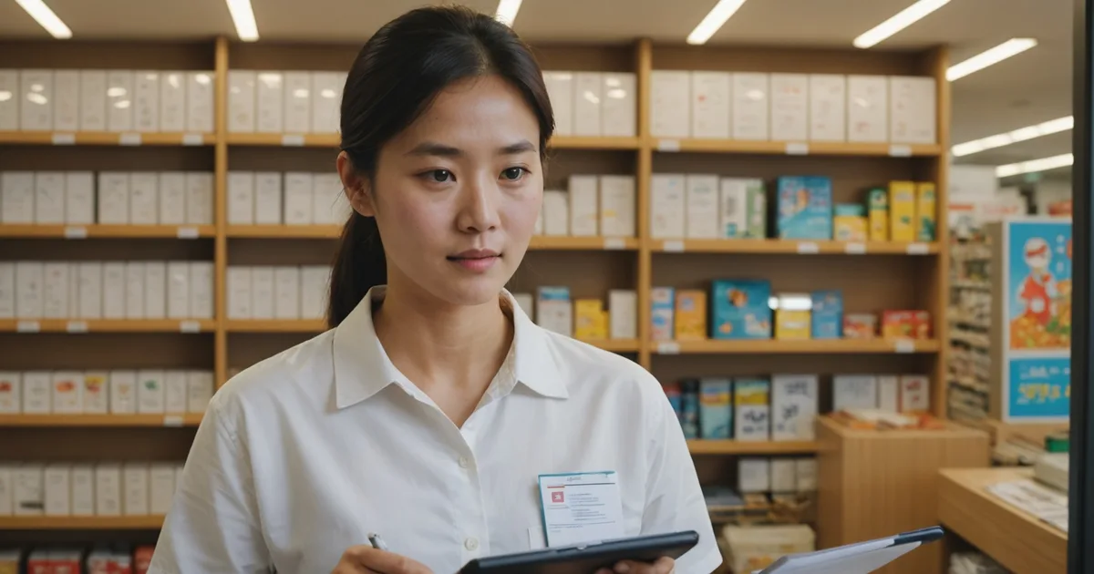 New telecom retail store front with opening checklist on clipboard
